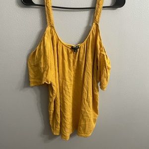 Torrid blouse yellow size XL